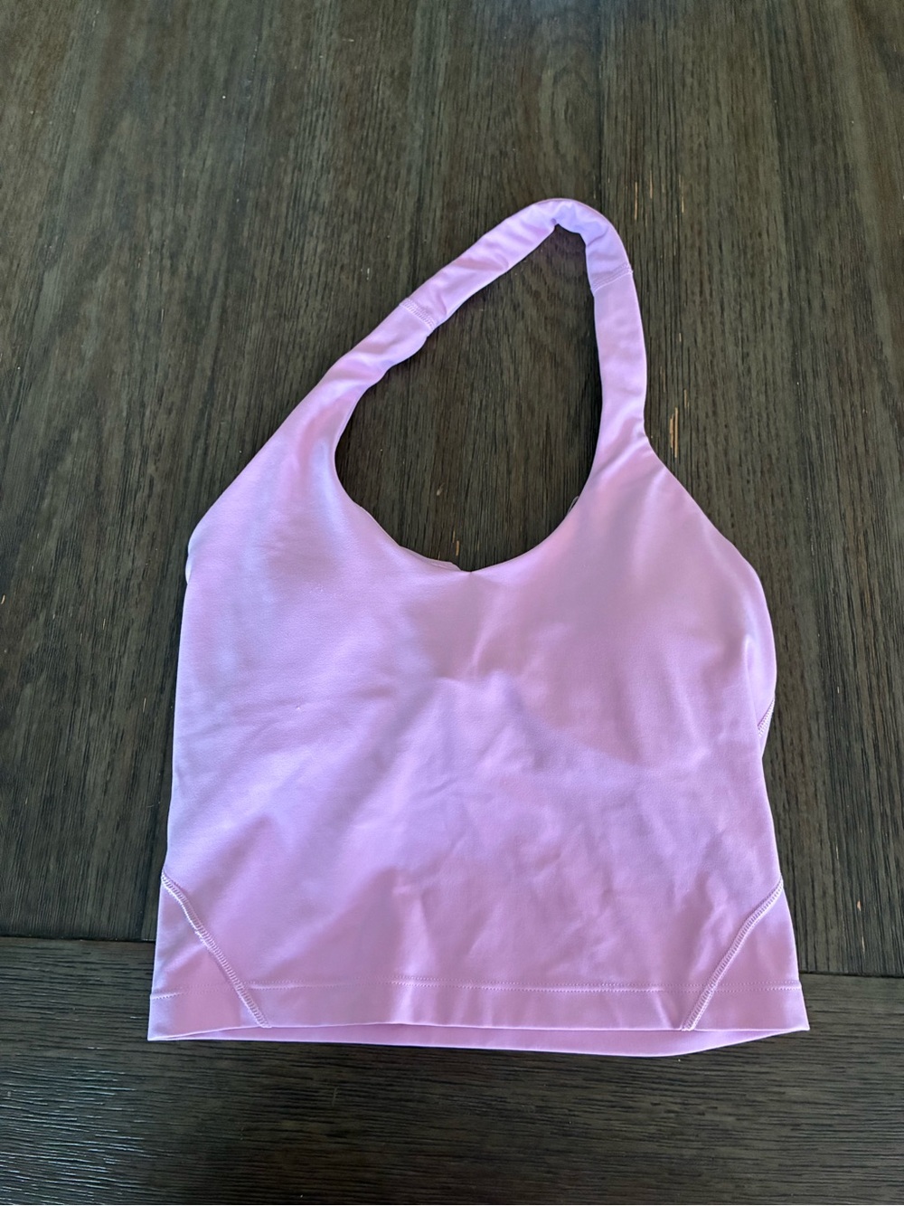 lululemon athletica Pink Halter Crop Top